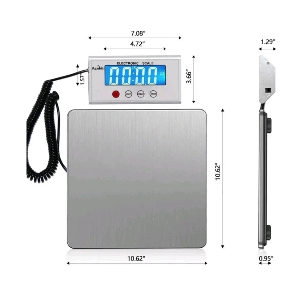Achnli Digital scale 440lb Capacity